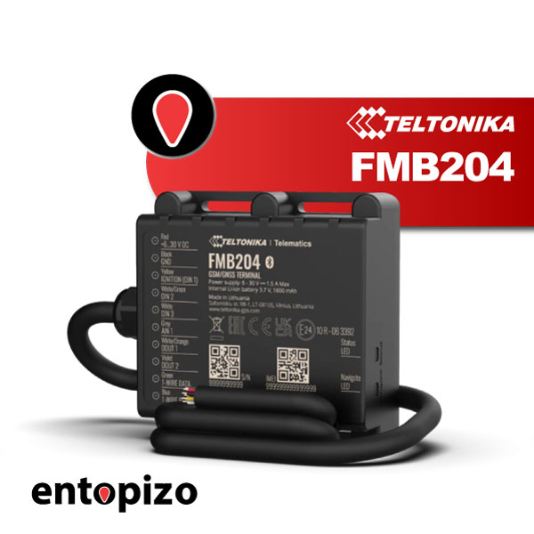 Teltonika FMB204 | GPS Tracker σκούτερ και σκάφη