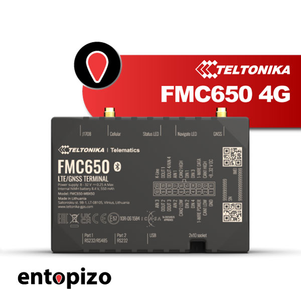 Teltonika FMC650 4G | GPS Tracker για Φορτηγά Μεταφορών
